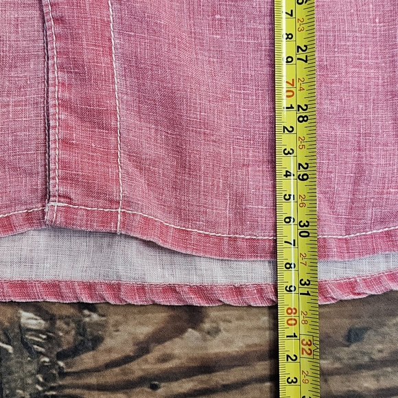 Tommy Bahama Men's 100% Linen Shirt Long Sleeve Size XL Button Up Classic - Picture 8 of 9